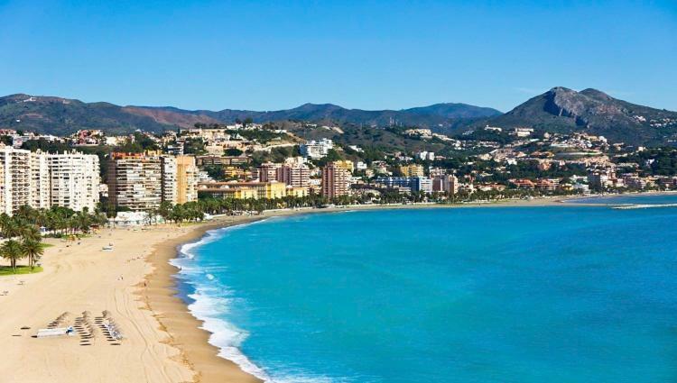 Malaga Beach Apartment エクステリア 写真